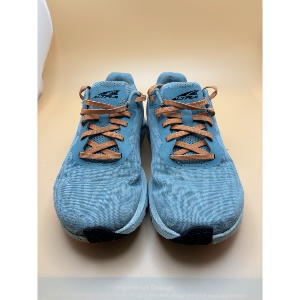 Altra Rivera Womens Running Shoes Light Blue Peach AL0A4VQV444 Size 7.5